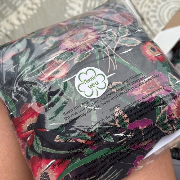 MISA Halter Kora Floral Jumpsuit with Pockets NEW - Picture 7 of 7